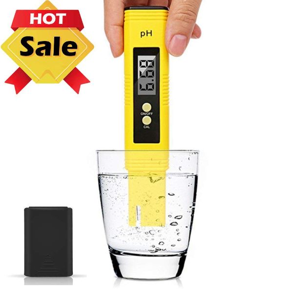 Digital PH Meter, PH Meter 0.01 PH High Accuracy Water Quality Tester ...