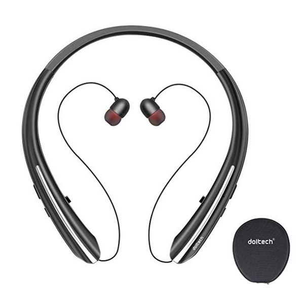 Bluetooth Headphones Doltech Neckband Wireless Bluetooth 5.0