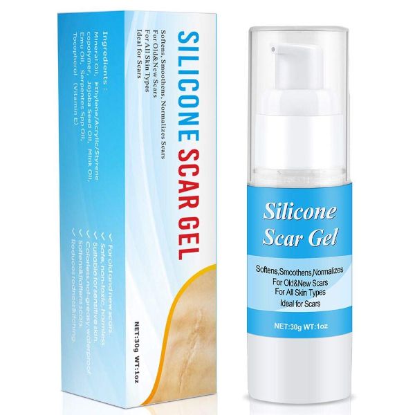 Silicone Scar Remover Gel For Face Body C Section Stretch Marks Surgical Burn Acne Old 8324