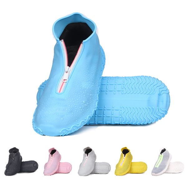 Reusable Silicone Waterproof Shoe Covers, Silicone Shoe Covers with ...