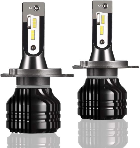 LED Headlight Bulbs, Snorda Hi/Lo Beam All-in-One LED Headlights ...