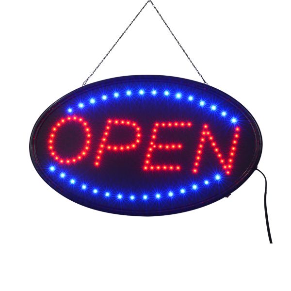 LED Open Sign,23x14inch Larger LED Business Sign LED Business Open Sign ...