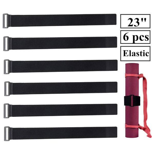 Elastic Velcro Straps Hook and Loop Straps Reusable Elastic Cord