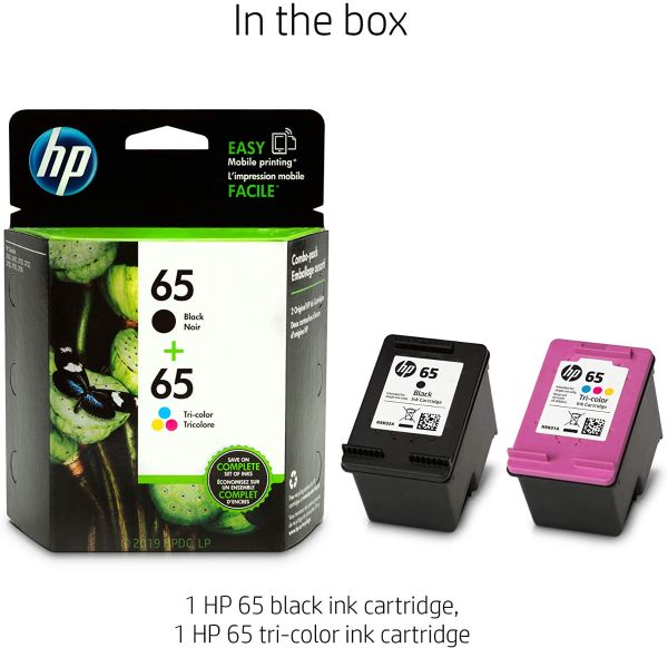 For Hp 65 65xl Remanufactured Ink Cartridge Compatible For Hp Envy 5055 5058 5052 Deskjet 2655 8286