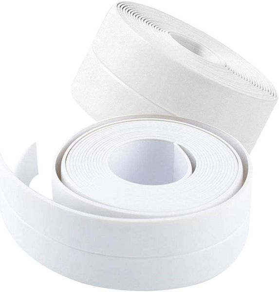 Caulk Strip,2 pack Tub Caulking Tape PVC SelfAdhesive