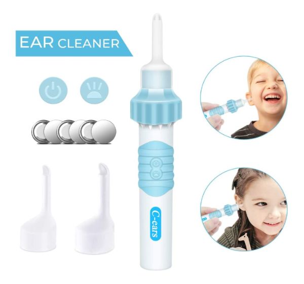 Ear Wax Removal Kit, Electric Ear Cleaner, Ear Cleaning Kit,Vacuum Ear