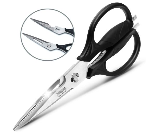 Simple Amazonbasics Multifunction Come Apart Kitchen Shears for Living room