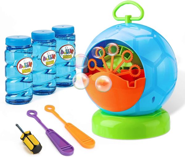 Bubble Machine, Durable and Portable Automatic 800+ Bubble Machine for ...