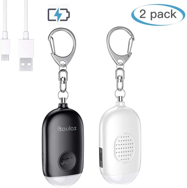 Coulax Security Personal Alarm Keychain-savesoo.com