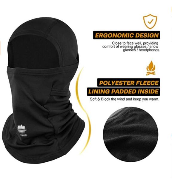 Balaclava Ski Mask UV Sun Protection Construction Breathable Balaclava ...