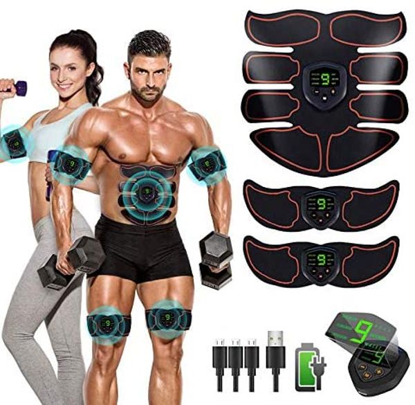 Abs Stimulator Ab Stimulator Recharge Muscle Toner Trainer Ultimate ...