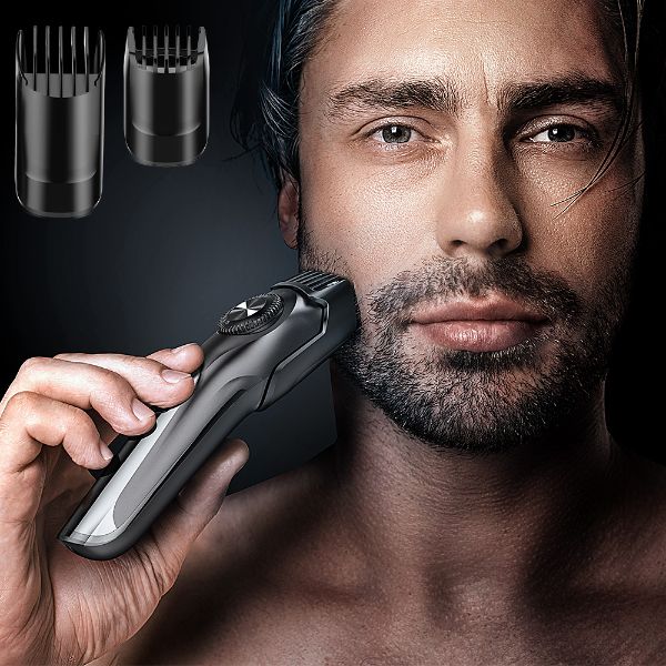 Adjustable Beard Trimmer for Men,Professional Mens Stubble and Beard